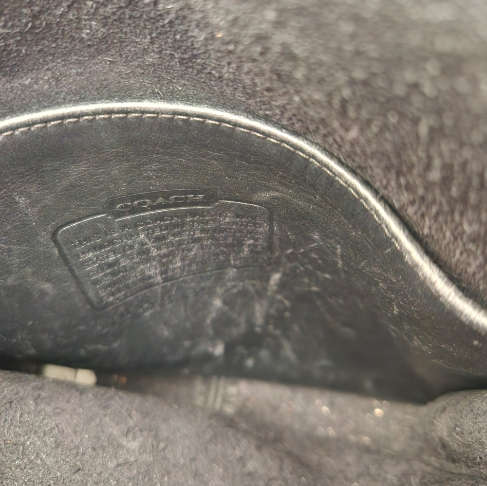 Coach Vintage Station Bag Black - Picture 4 of 4